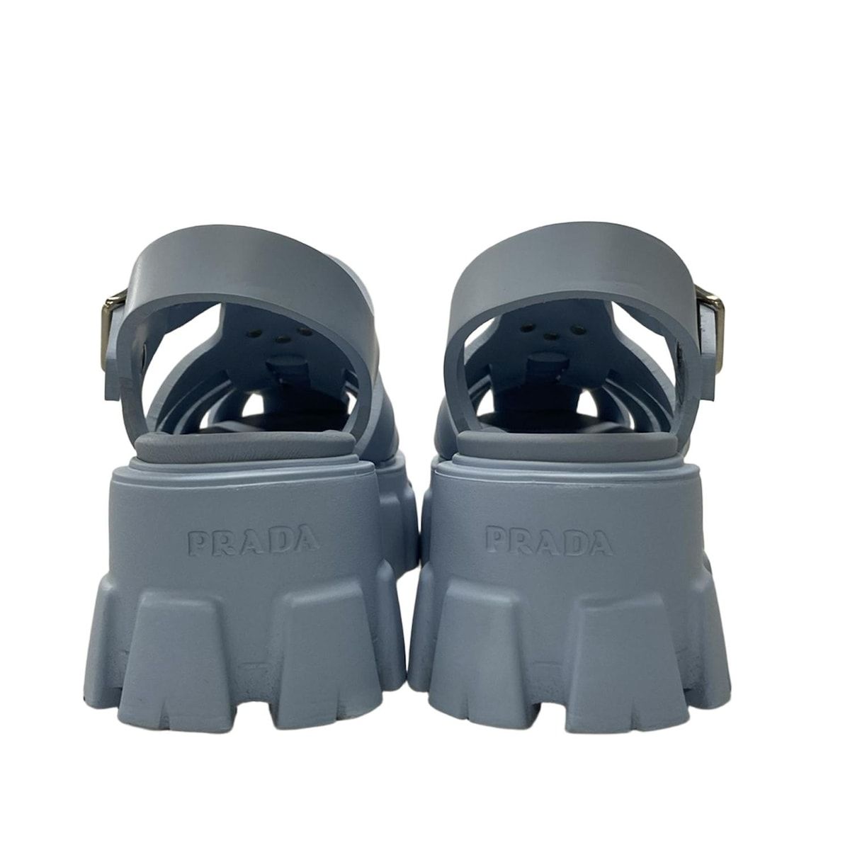 PRADA(プラダ) サンダル 35 レディース モノリス フォームラバー