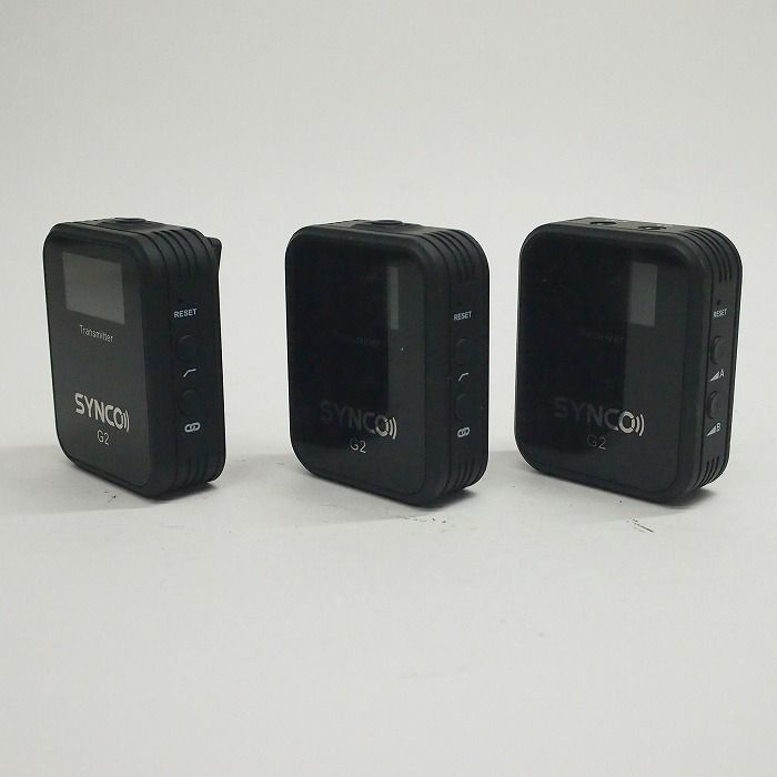 【中古】SYNCO G2 A2 2台送信機・1台受信機セット 中古】SYNCO G2 A2 2台送信機・1台受信機セット 最高の予算