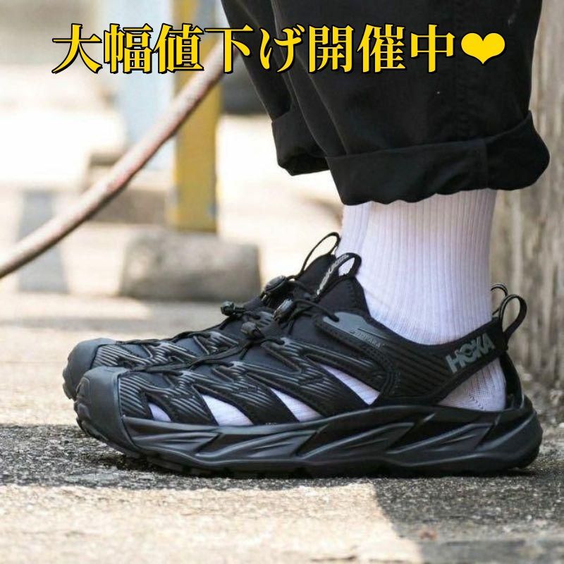 週末 HOKA ONE ONE ホカオネオネ HOPARA ホパラ ブラック サンダル メンズ アウトドア レジャー