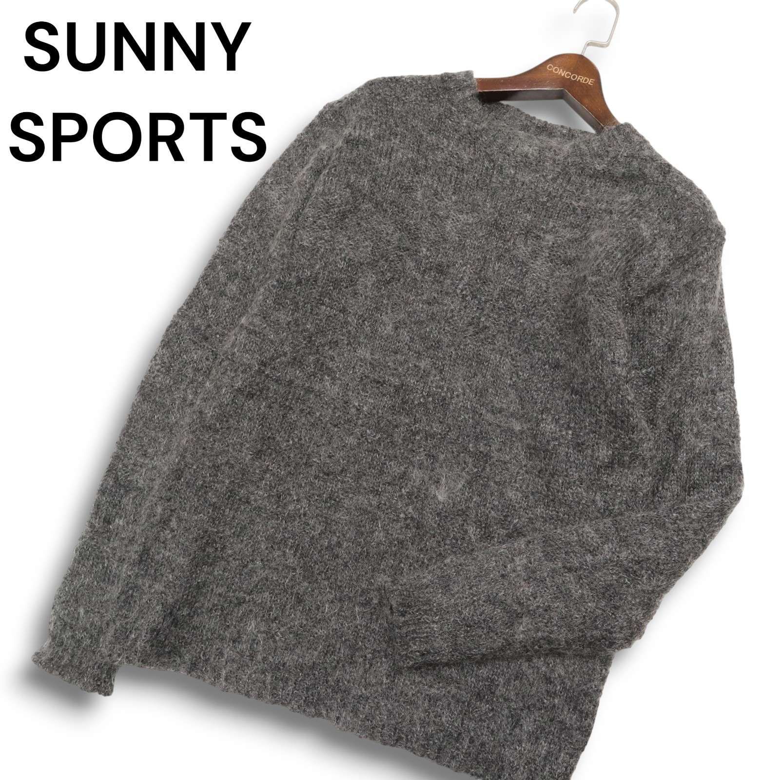 SUNNY SPORTS サニースポーツ 秋冬 モヘヤ☆ クルーネック ニット 