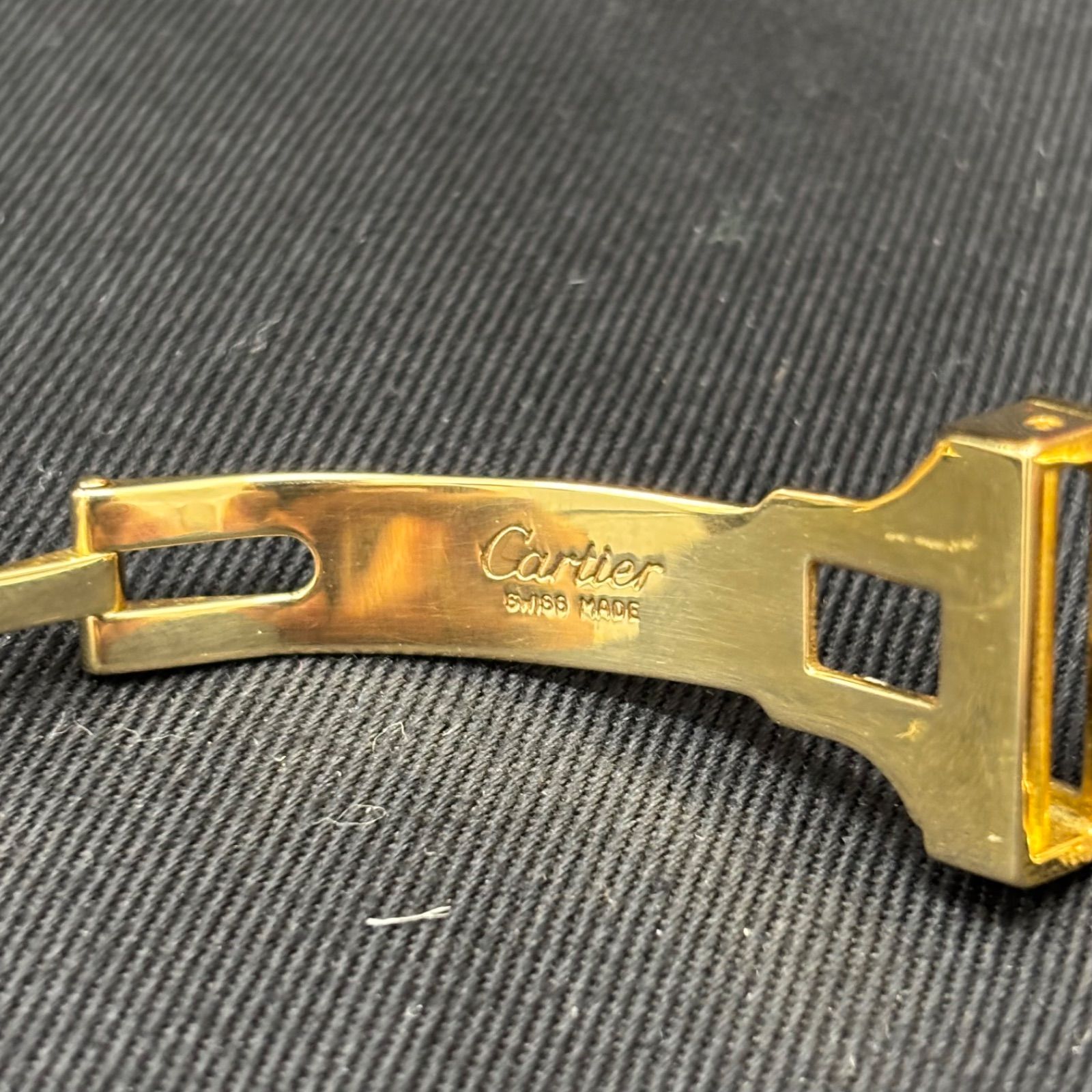 カルティエ　Dバックル　ゴールド　14ミリ　純正品 楽天市場】【ウォッチ】Cartier カルティエ 純正Dバックル