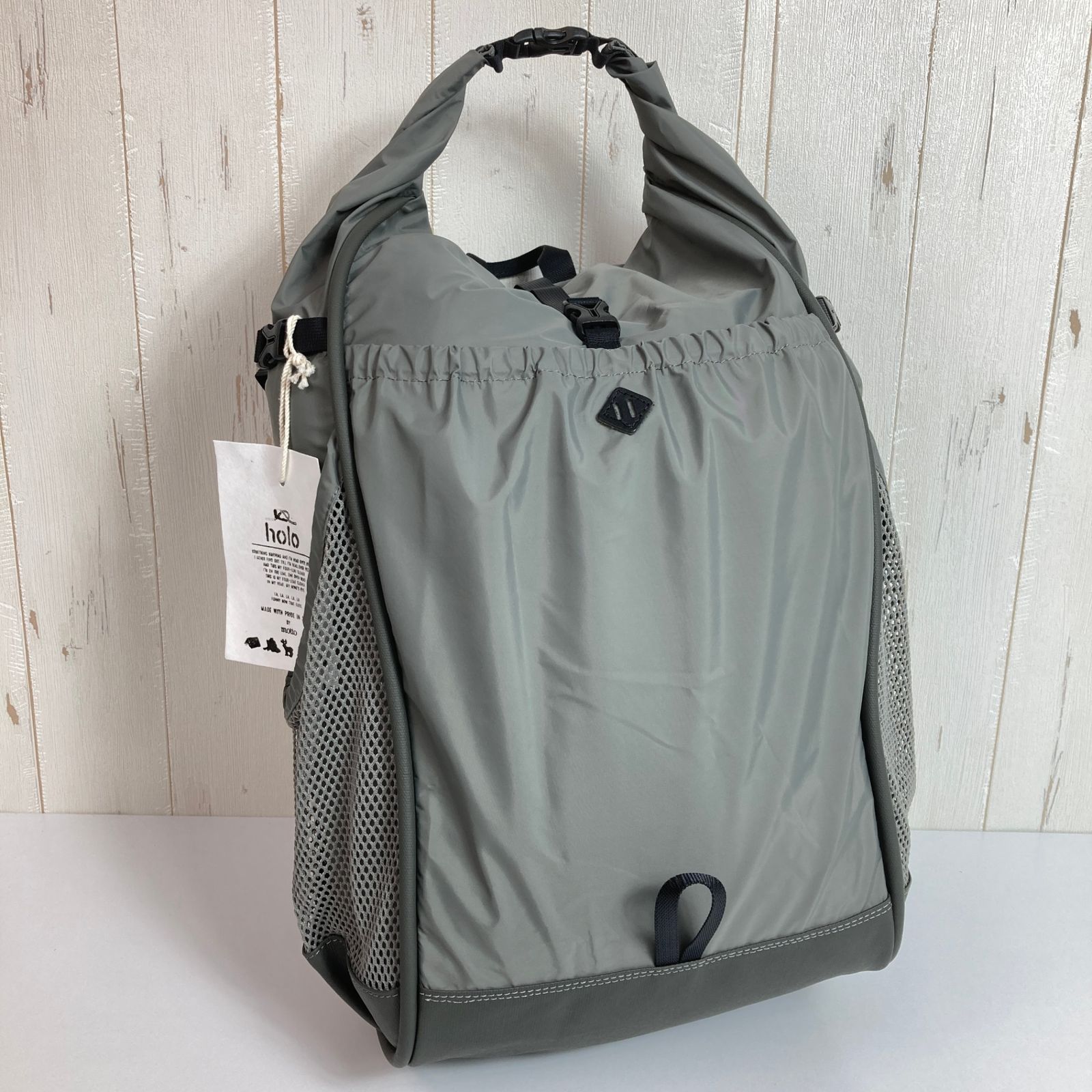 【OneSize グレー系】 holo（ホロ） オーブエム Orb M ナイロン バッグ ストレージ バックパック デイパック 容量【～29L】 z00052138 デイパック 容量【～29L】 バックパック バッグ ストレージ