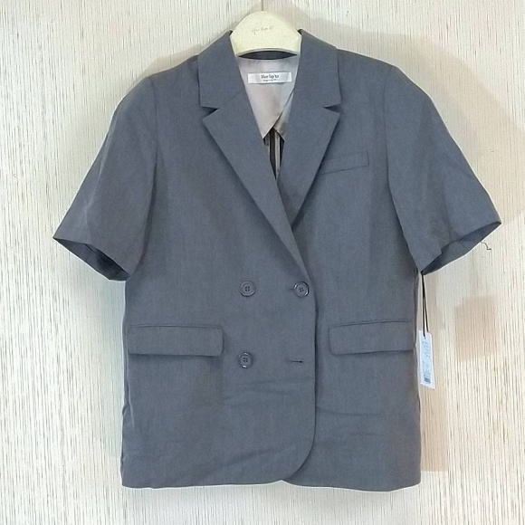 ジャケット・アウター herlipto Paris Short Sleeve Blazer herlipto Paris Short Sleeve Blazer