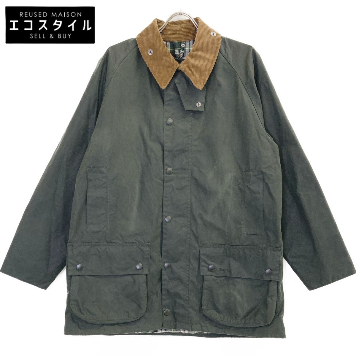 Barbour バブアー 232MWX2272 23年製 ｶｰｷﾋﾞｭｰﾌｫｰﾄ ｵｲﾙﾄﾞｼﾞｬｹｯﾄ 40