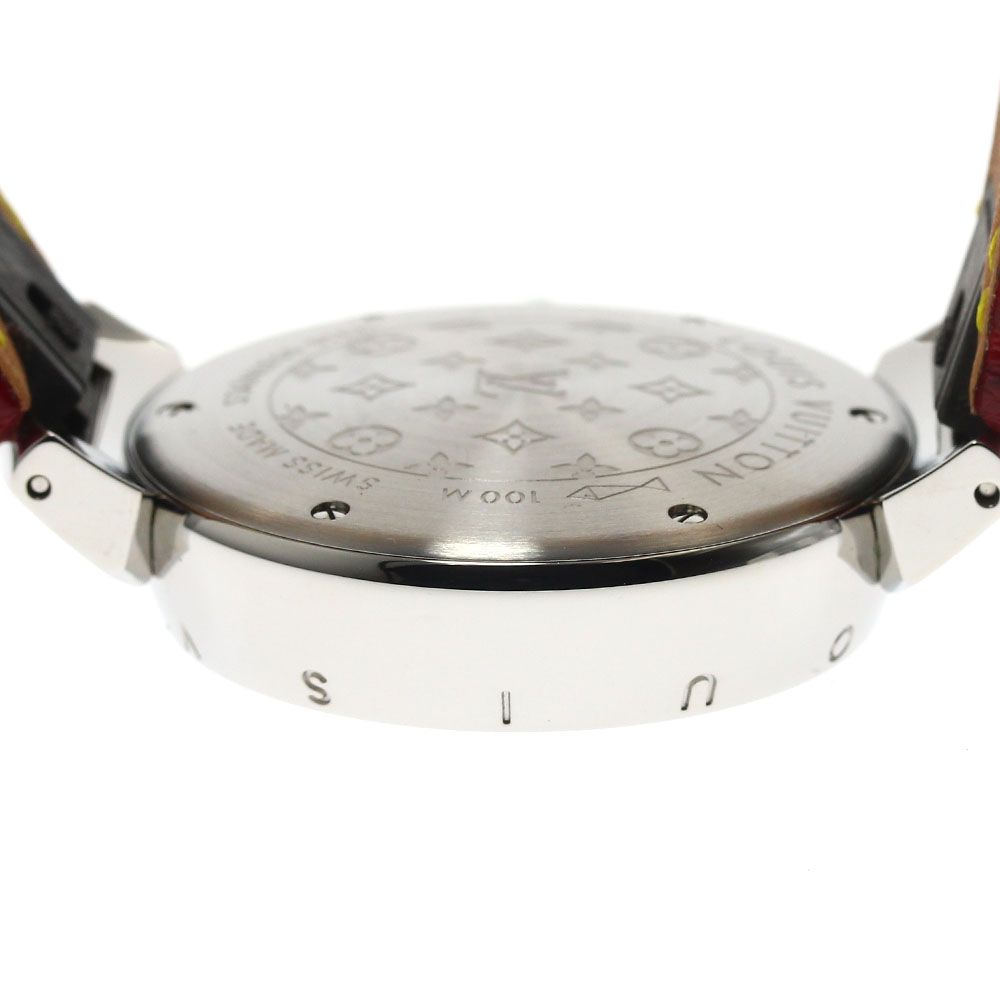 ルイヴィトン QA116 タンブール モノグラム クォーツ レディース腕時計 ルイ・ヴィトン LOUIS VUITTON QA116 タンブール モノグラム クォーツ