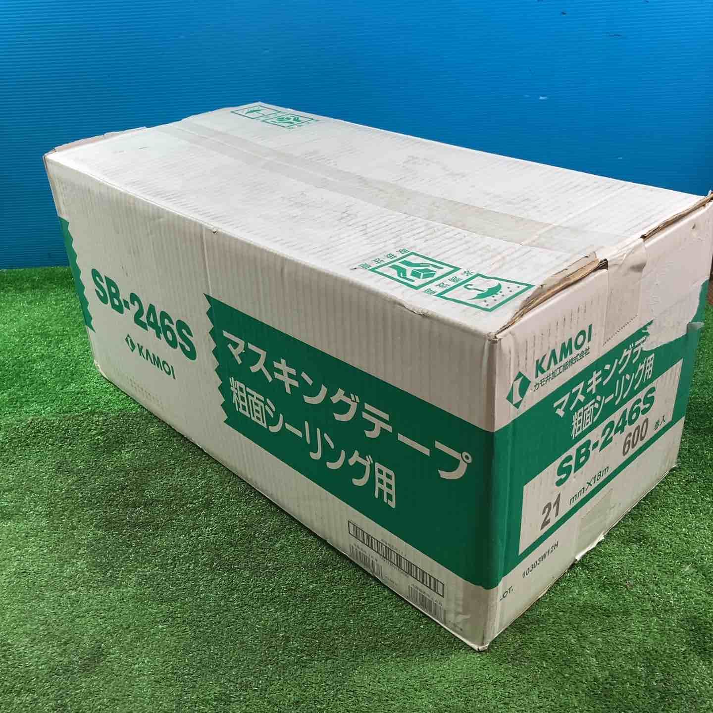 カモ井 KAMOI マスキングテープ 粗面シーリング用 SB-246S 21mm カモ井 KAMOI マスキングテープ 粗面シーリング用 SB-246S 21mm