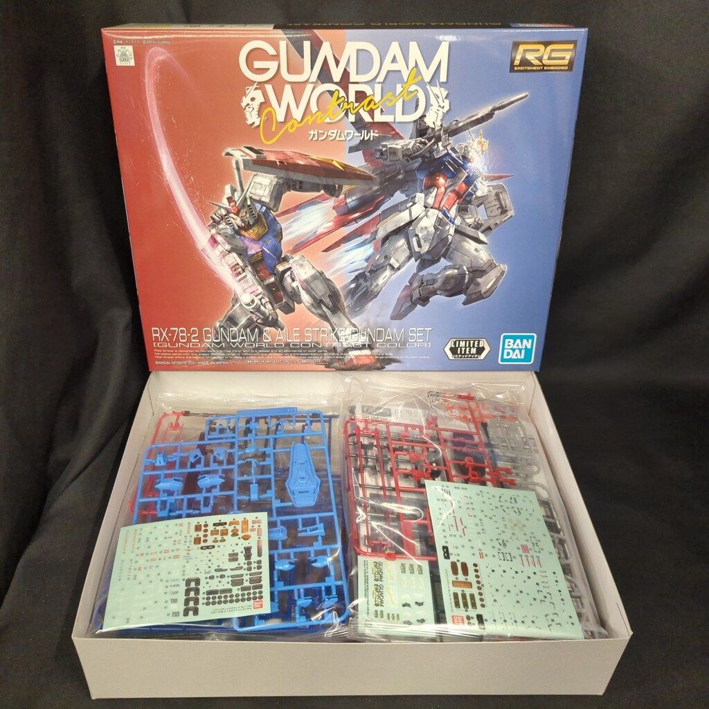 BANDAI SPIRITS RG/ガンダムワールドコントラスト 1/144 機動