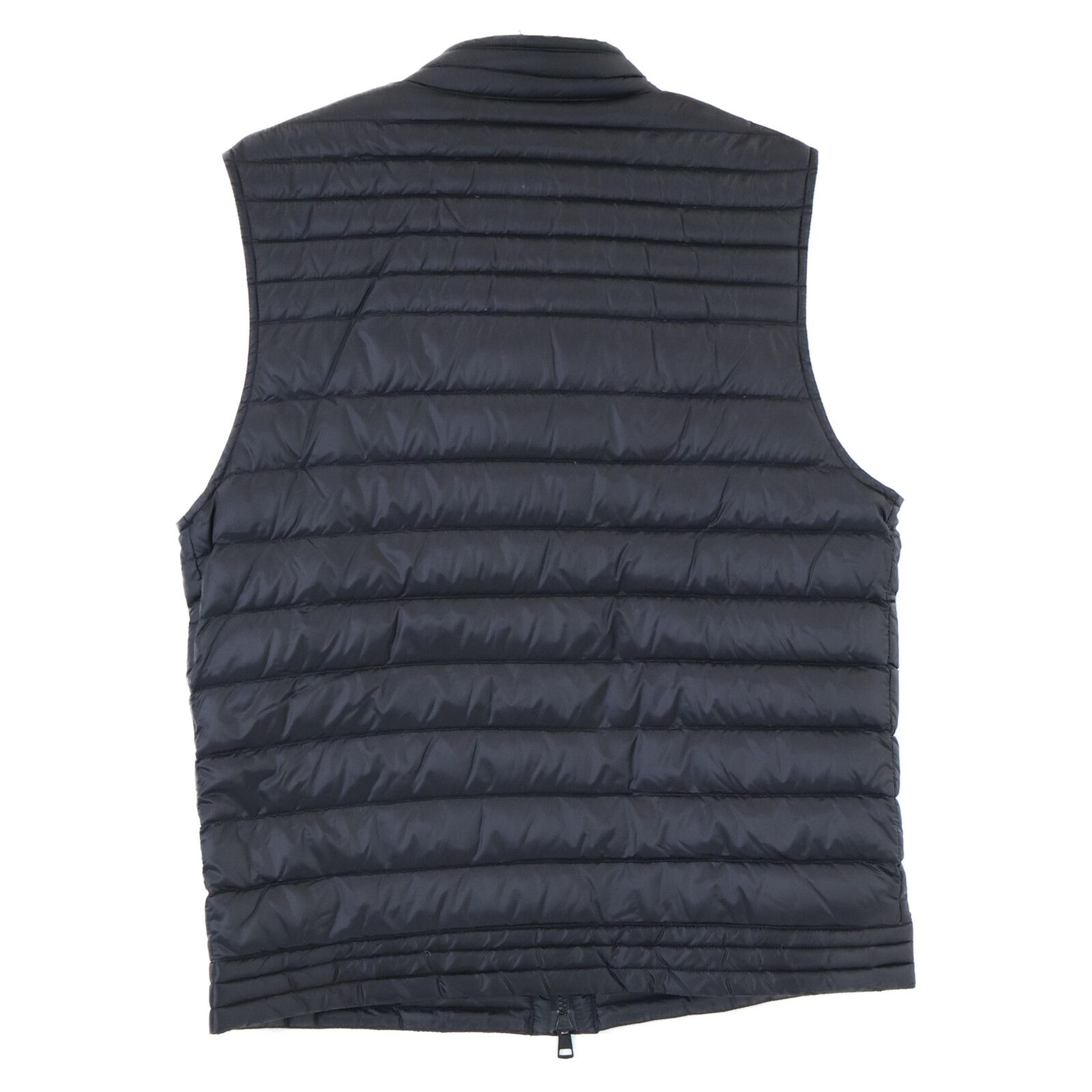 極美品 モンクレール ダウンニットベスト L ブラック 4D113