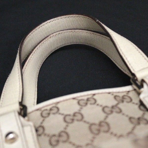グッチ GUCCI シェリーライン ミニトートバッグ GG柄 キャンバス