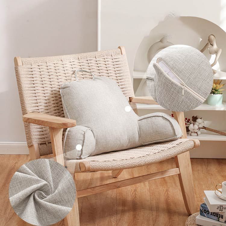 うつ伏せ 綿麻ソファ背当て 斜め 枕 クッション クッション 綿麻