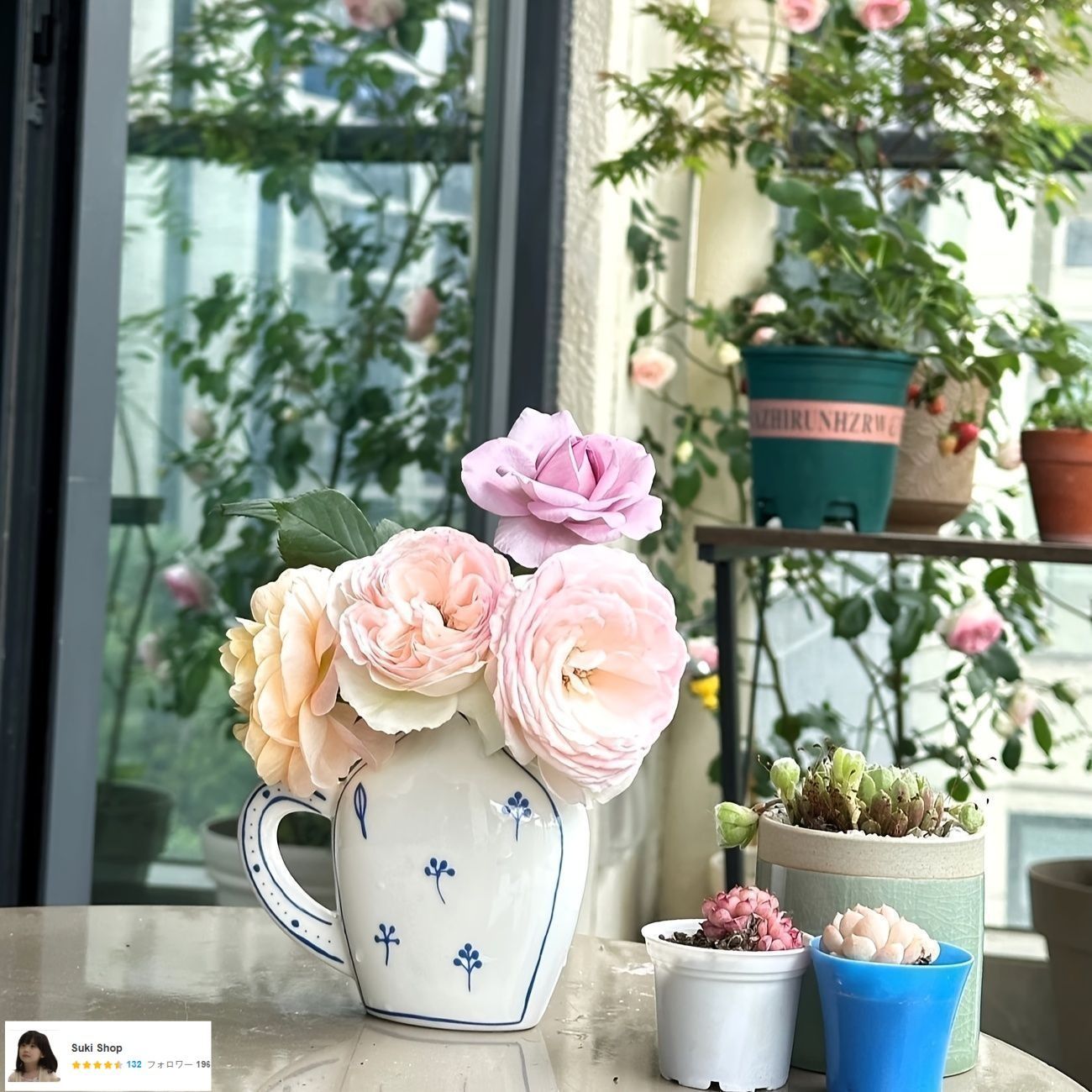 アンティーク雑貨　ブリキ製　ガーデンポット　花器　フラワーベース　シャビー雑貨 ﾒｰｶｰ廃盤アンティークブリキポットＷＴ: フラワーベース・鉢カバー