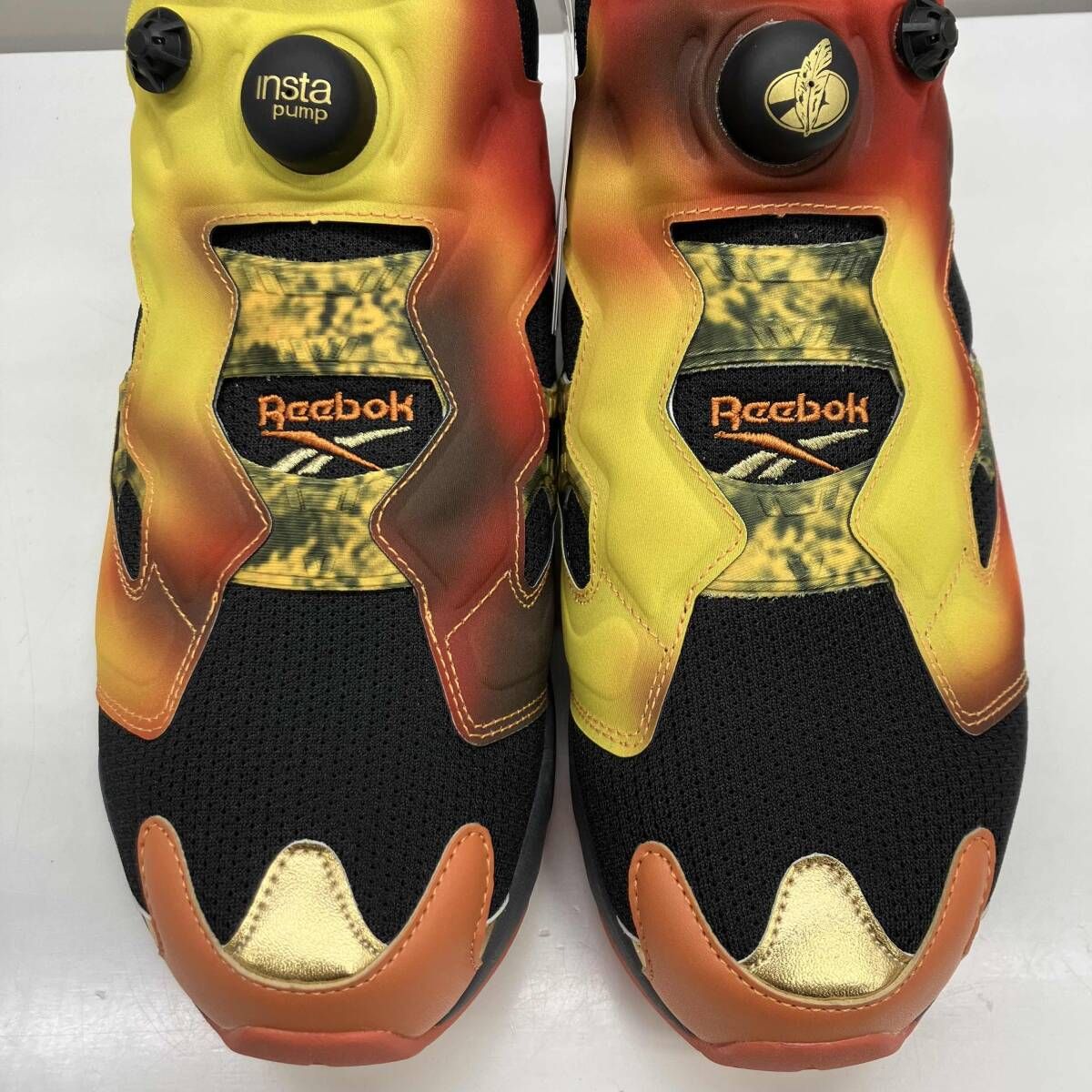 スニーカー オレンジ Koshi Inaba × Reebok Instapump Fury 94