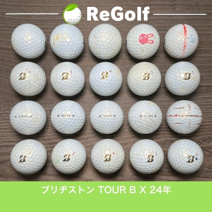 【超超美品】ゴルフボール ロストボール ブリヂストン TOUR B X 24球 ロストボールブリヂストン ツアーB シリーズ X/XS '24-'22