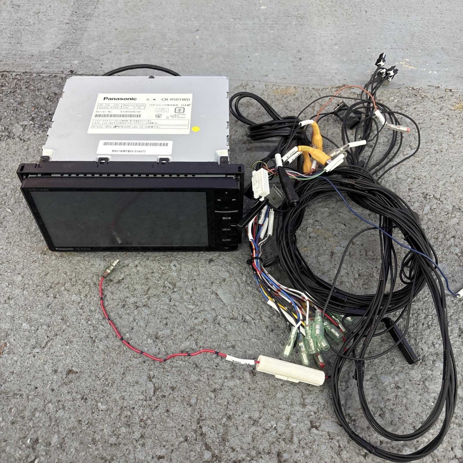 Panasonic CN-RS01WD パナソニック ストラーダ ナビ