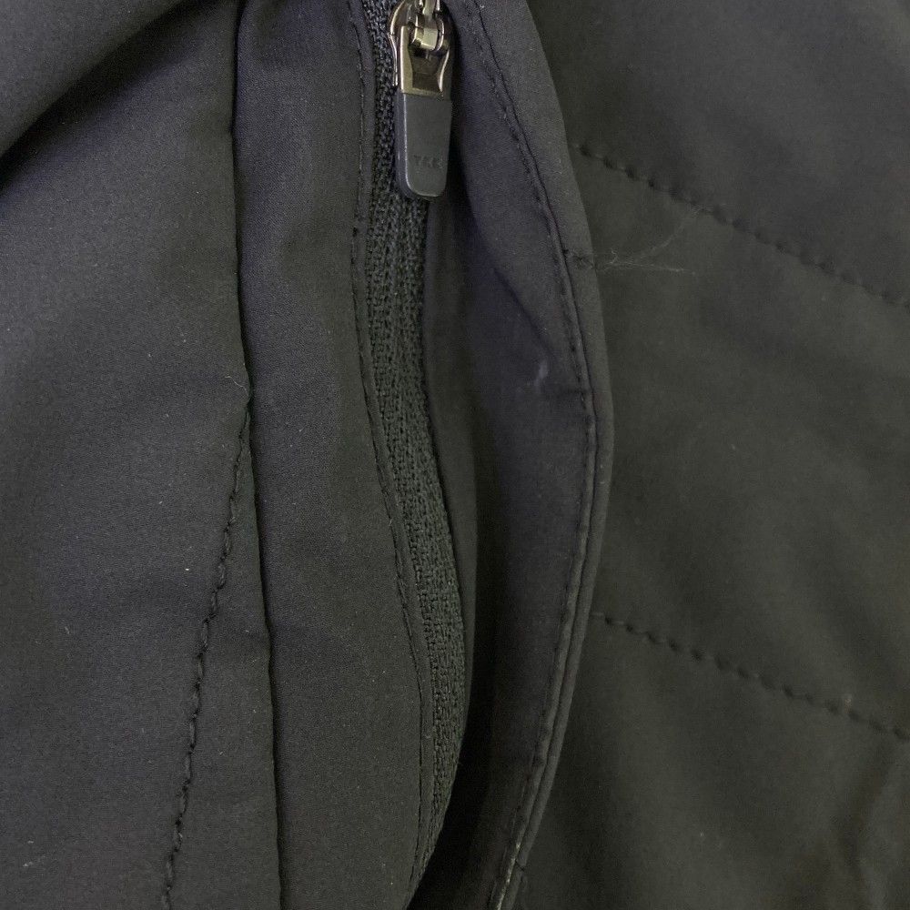 サイズ L MARK-LONA マークアンドロナ 裏地付ニット切替中綿ジップジャケット ブラック系 240101495039 ゴルフウェア メンズ ストスト LLC-HASEGAWATOSO_COM