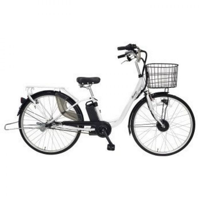 ミムゴ SUISUI Breeze 電動アシスト軽快車 内装3段変速 ホワイト 26インチ BM-APX263PS-WH