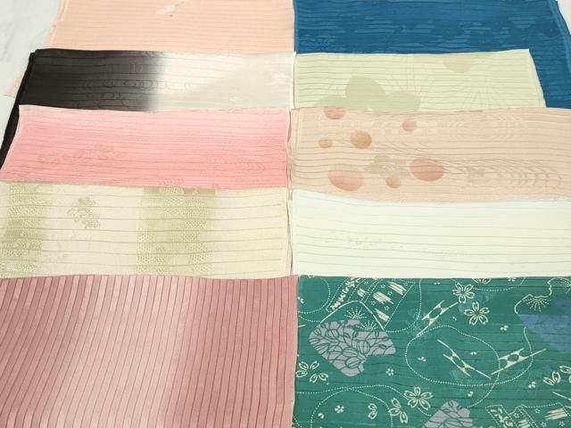 平和屋本店 夏物 和装小物 帯揚げ10枚 DZAA10722kh5