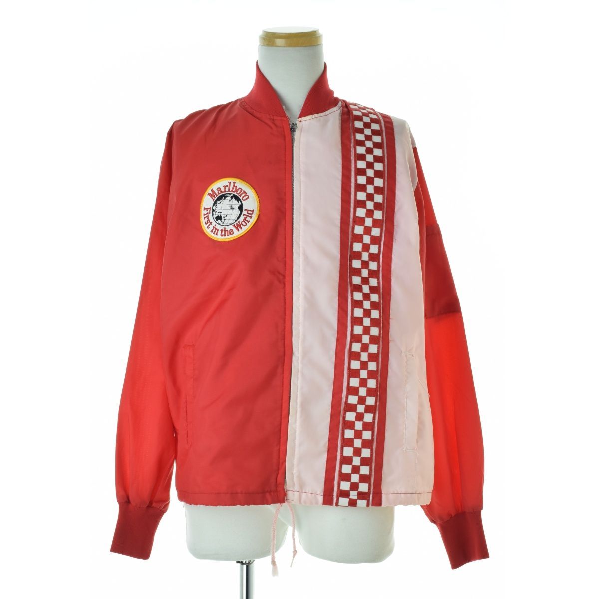 VINTAGE】70s Marlboro レーシングナイロンジャケット - メルカリ