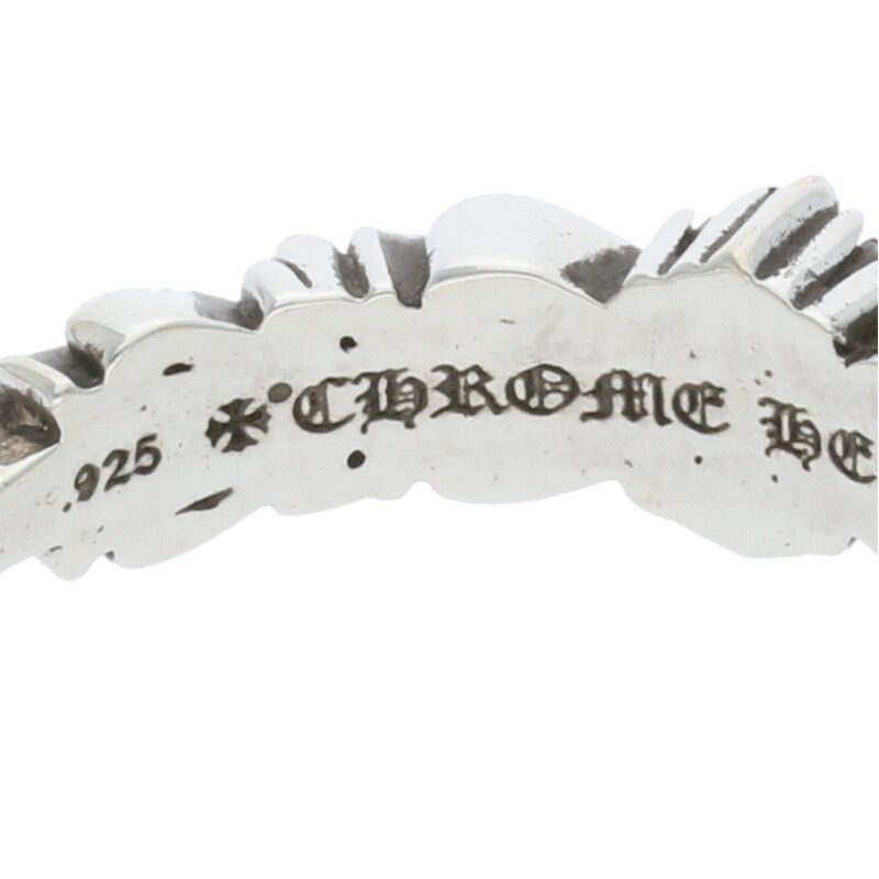 22k ダイヤ フローラルクロス リング 14号 クロムハーツ ベイビー