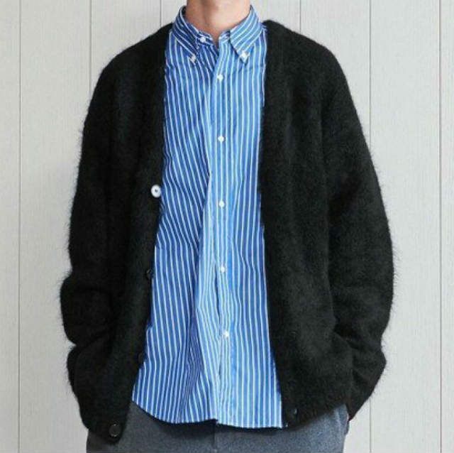 H BEAUTY&YOUTH エイチ ビューティーアンドユース 23AW SHAGGY MOHAIR