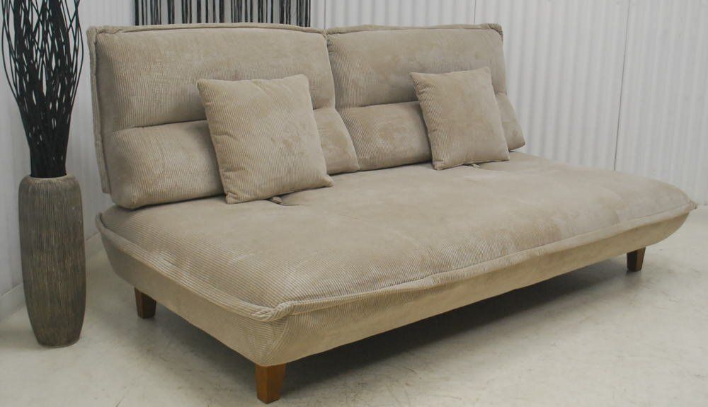 アウトレット 現品限り 一部 大 座面で奥行を調整できる 新進スタイル ソファーベッド コーデュロイファブリック 250421-グランパ NEXPOTALLINN_EU