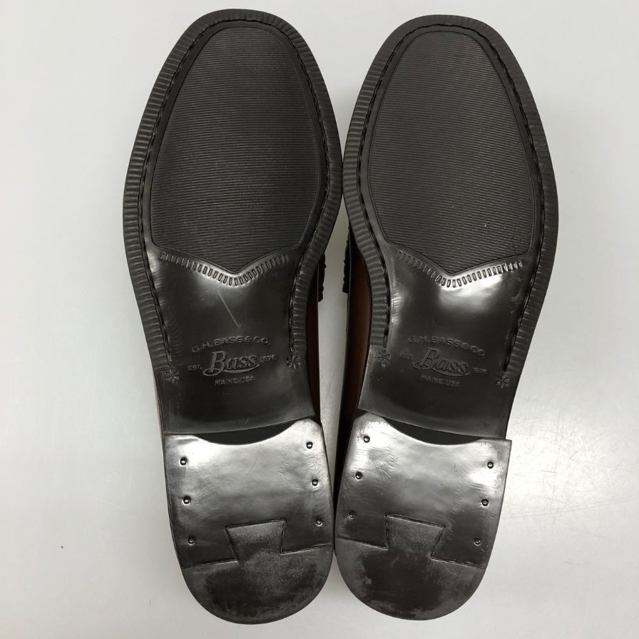 ジーエイチバス ローファー ウィージャンズ ラーソン モカ【LA】【中古