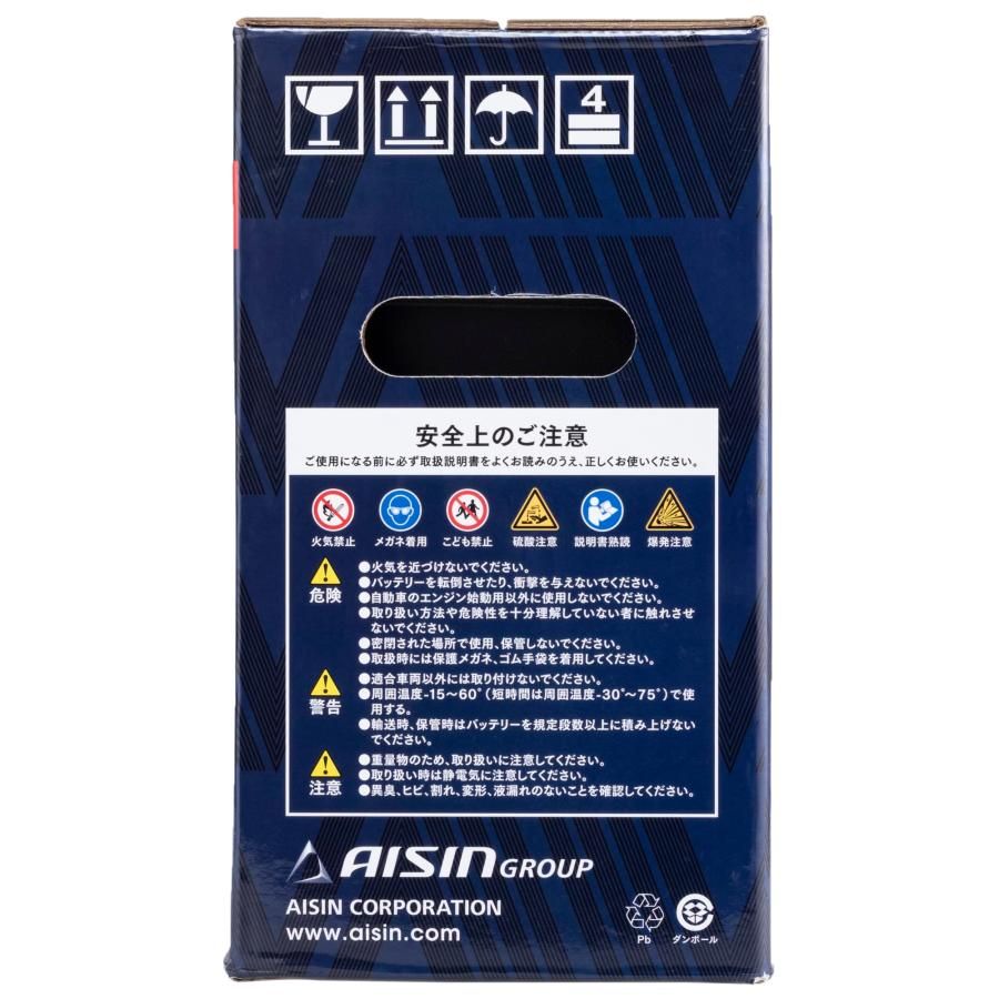 アイシン(AISIN) 車用 バッテリー 60B24L (55B24L 46B24L) 標準車/充電