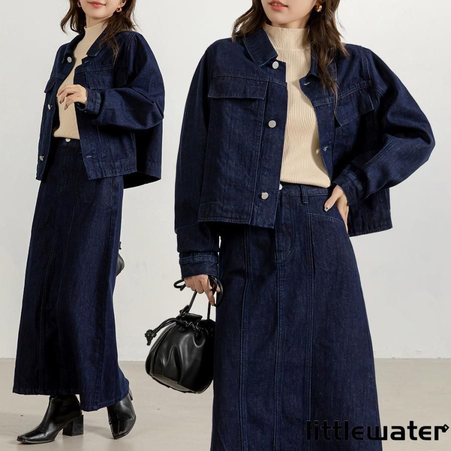 BEAUTY&YOUTH ライト オックスフォード セットアップ ネイビー L