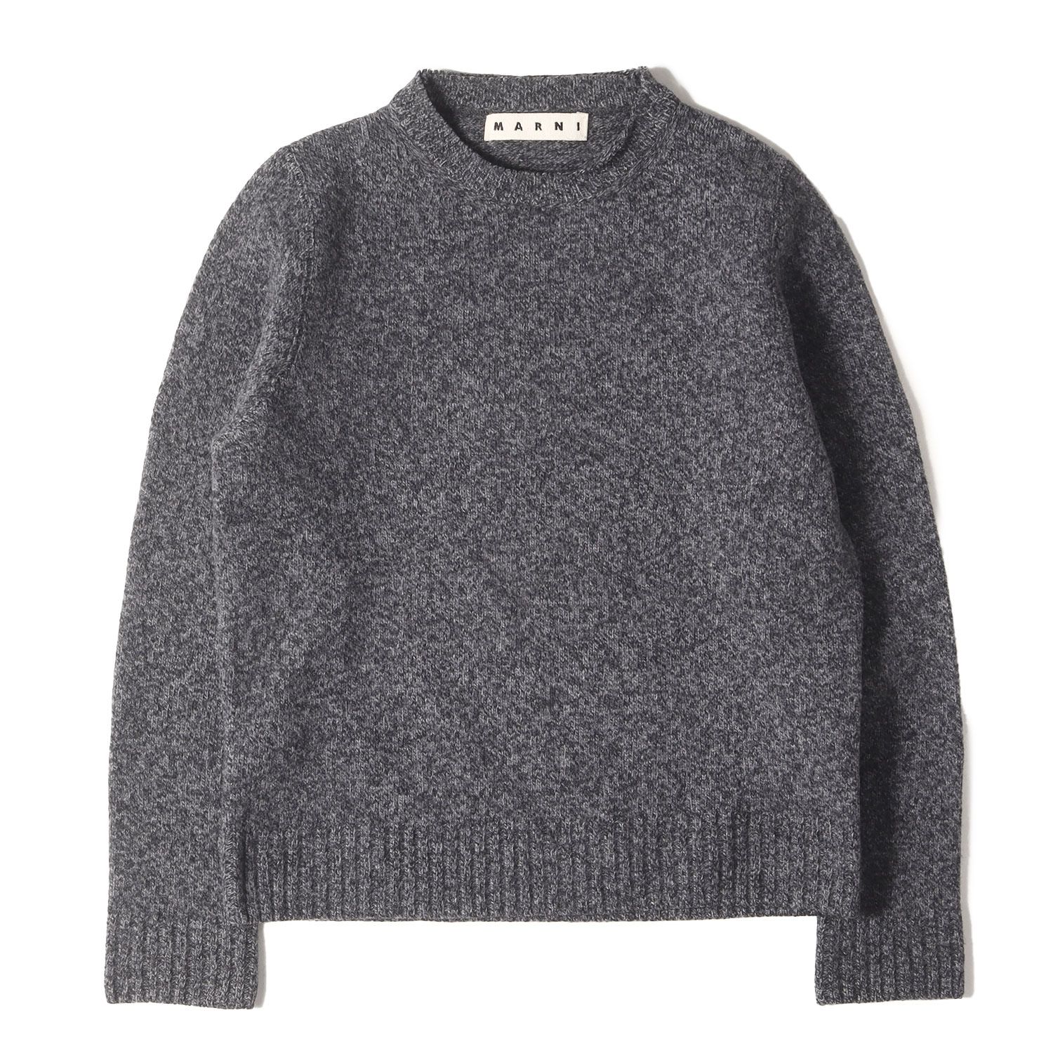 MARNI マルニ ニット グレー サイズ:44 | ウール/カシミヤ クルー 
