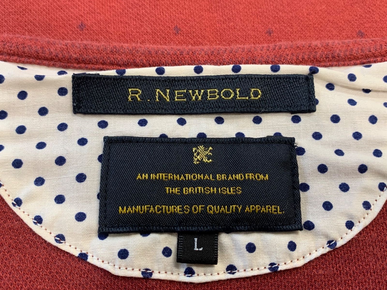 R.NEWBOLD - 【オシャレ⭐R.NEWBOLD】黄色 長袖トレーナー