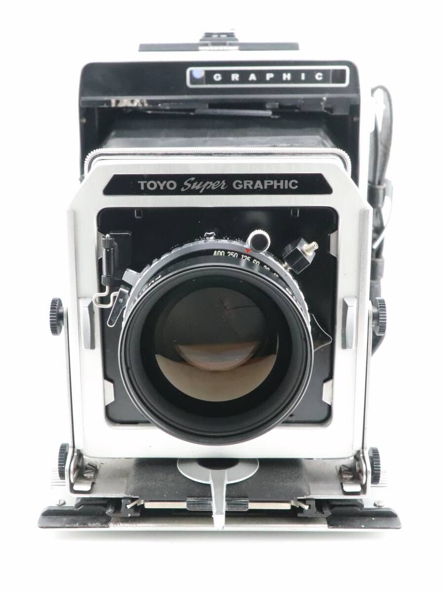TOYO Super GRAPHIC FUJINON W 210 mm F 5 6 大判カメラ 説明書付 0921＃3394