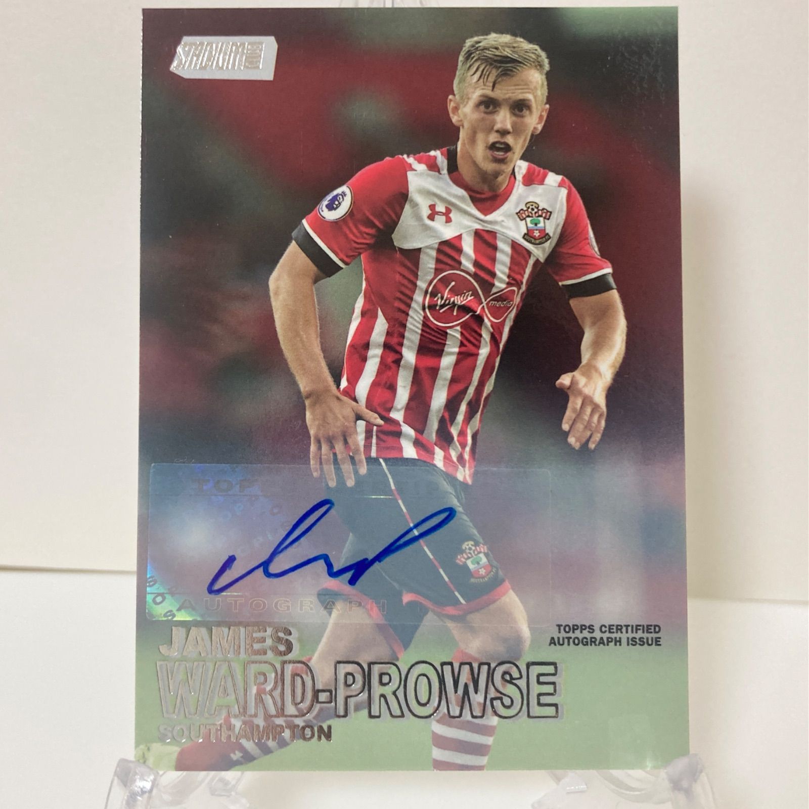 ジェームズ・ウォード＝プラウズ 直筆サイン 2016 Topps Stadium Club Premier League Auto James  Ward-Prowse - メルカリ