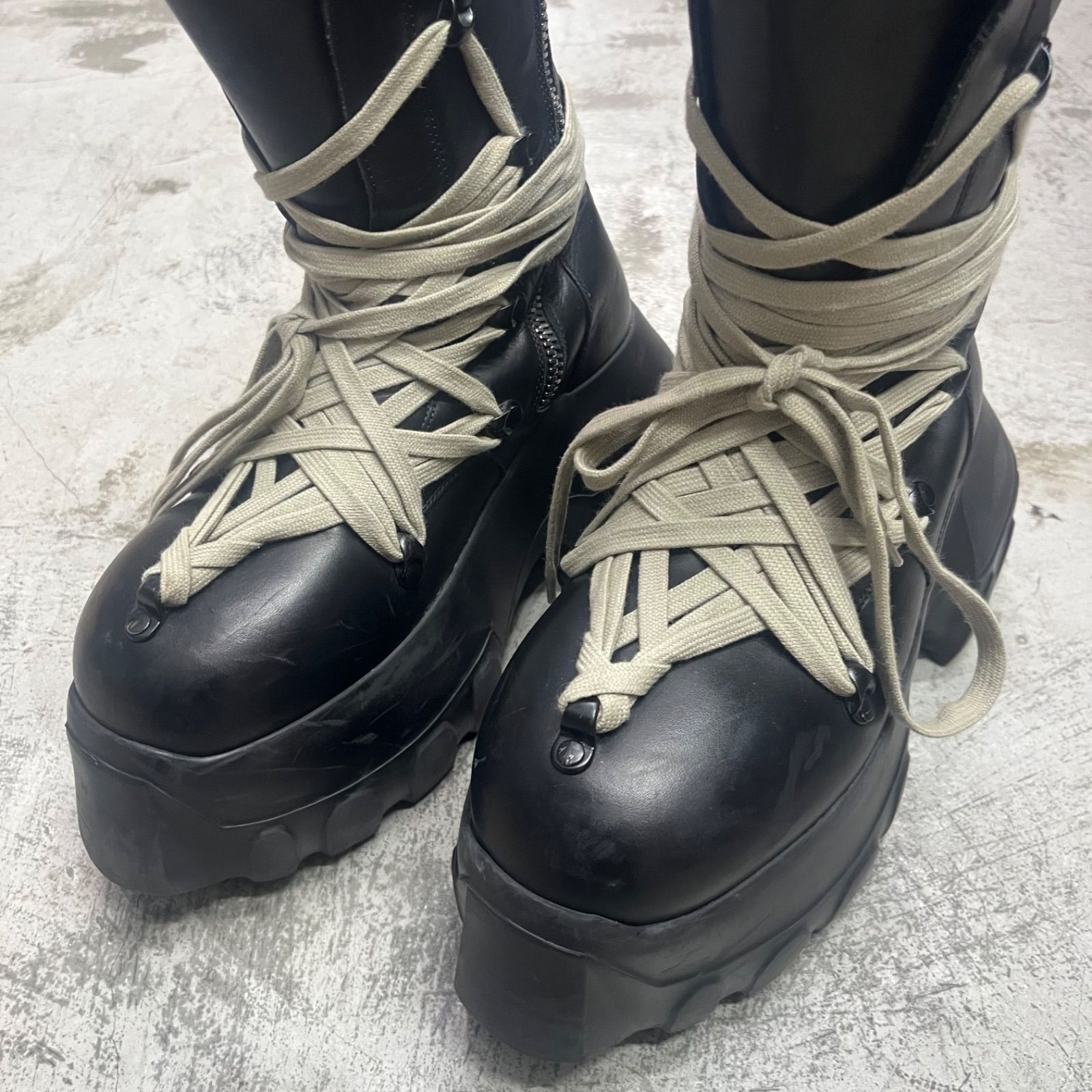 参考上代358600円 国内正規 Rick Owens Hollywood Megalaced