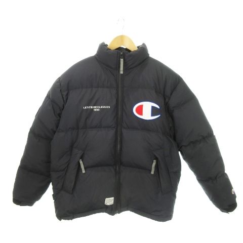 Champion Let it Ride ジャケット L 黒 Champion × LET IT RIDE / チャンピオン レットイットライド 撥