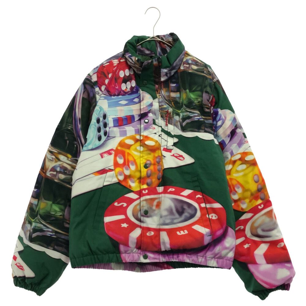 SUPREME18AW CasinoDown Jacketカジノダウンジャケット 2025年最新】supreme ダウン カジノの人気アイテム - メルカリ