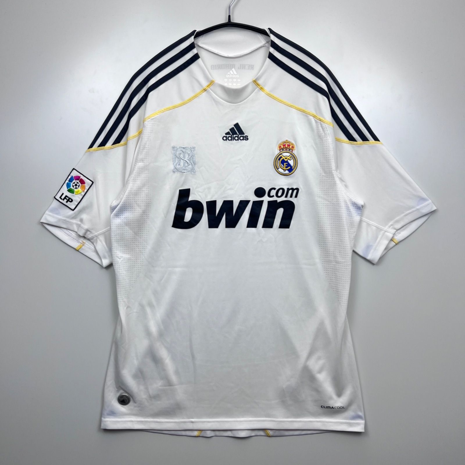 adidas 2009 real madrid game shirts uniform アディダス ユニフォーム サッカー ルマドリード ラ リーガ y2k tech