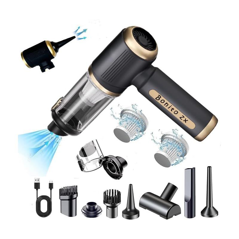 2025年新登場】Bonito ZX ハンディクリーナー 4in1多機能掃除機 7種類