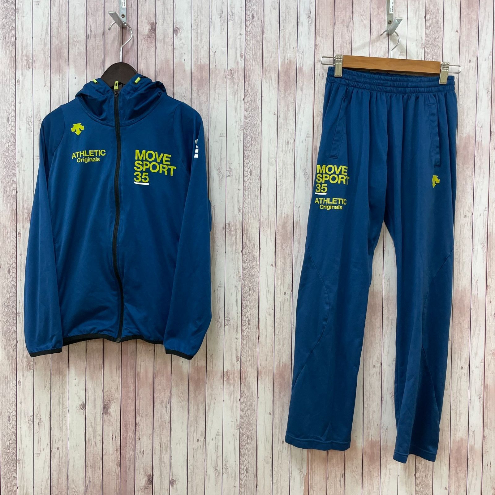 ☆DESCENTE デサント ムーブスポーツ セットアップ ジャージ S ☆DESCENTE デサント ムーブスポーツ セットアップ ジャージ S