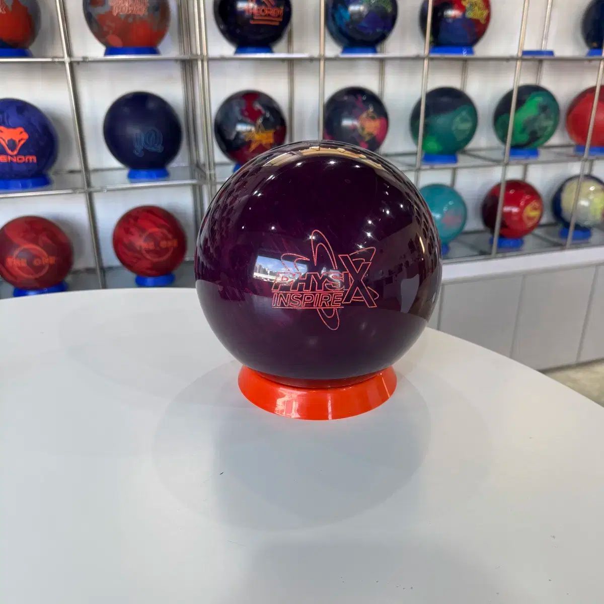 フィジックスインスパイア (中古ボウリングボール) (ダムレス