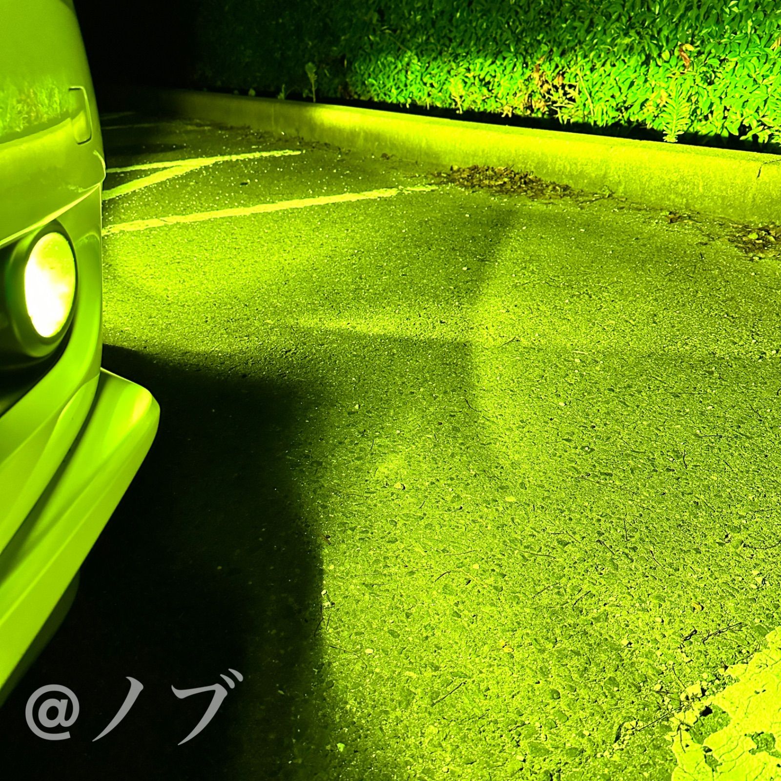 裂光33800lm PSX26W ハイエース用 ライムイエローフォグランプ！