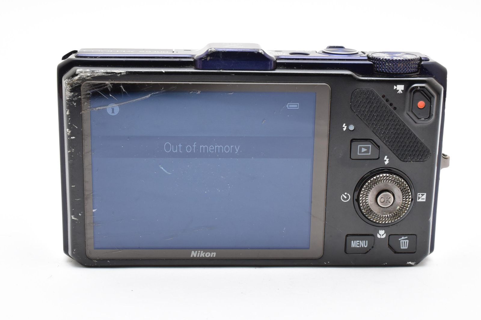 訳あり】 Nikon ニコン COOLPIX S9300 ネイビーブルー