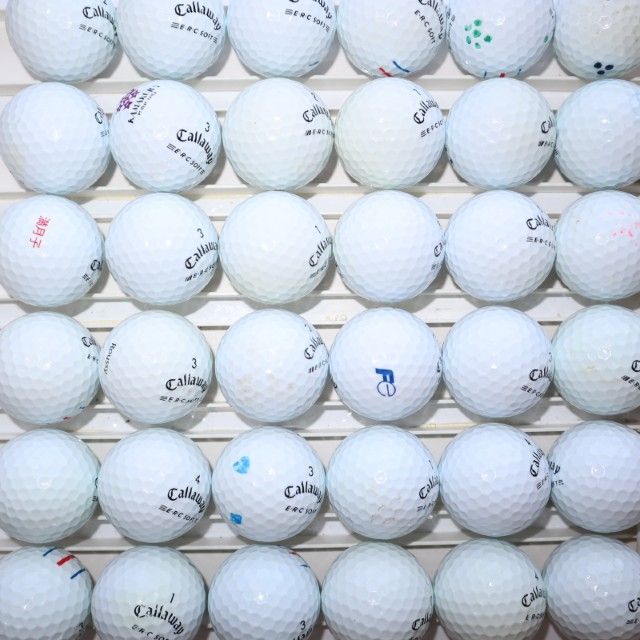 36個 Callaway ERC SOFT Bランク キャロウェイ E・R・C ソフト 中古 ロストボール 送料無料 36個 Callaway ERC SOFT Bランク キャロウェイ E・R・C ソフト