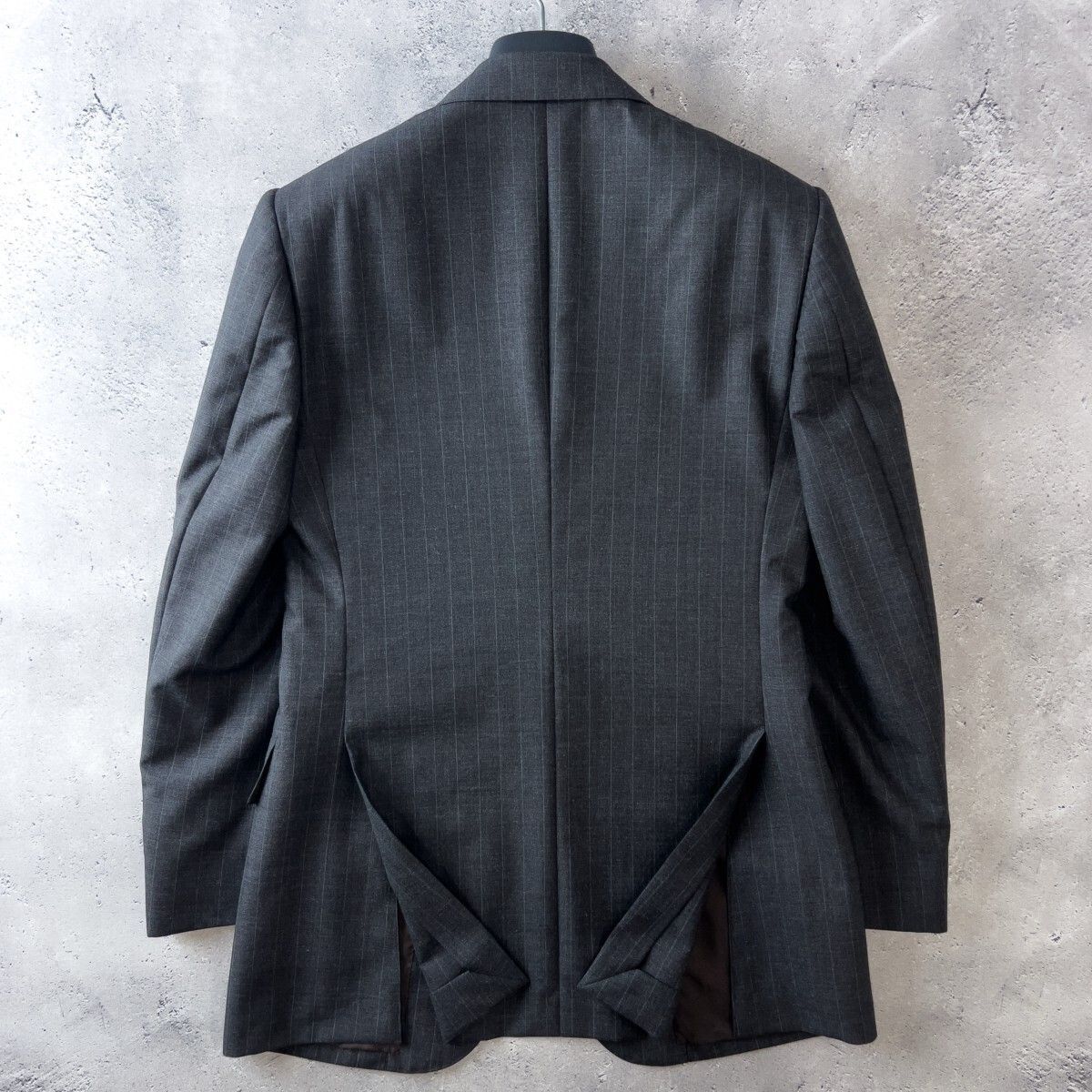 極美品 BOWER ROEBUCK 生地 最高級 カシミヤ混 スーパー120's