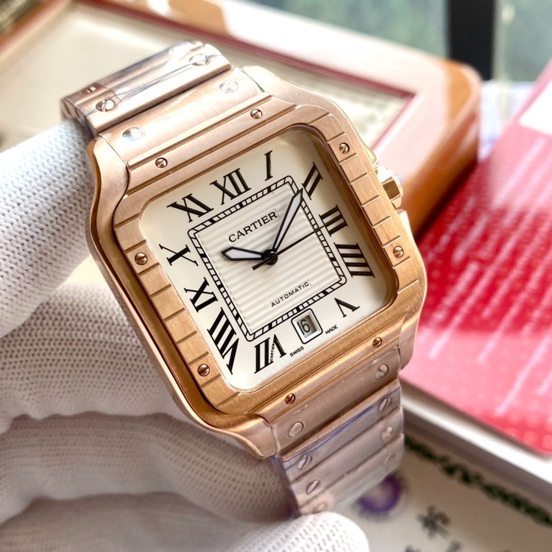 Miページ☆Cartier 腕時計 カルティエ CPCP タンクオビュ Ref.W1527551 ゴールド(YG)ケース