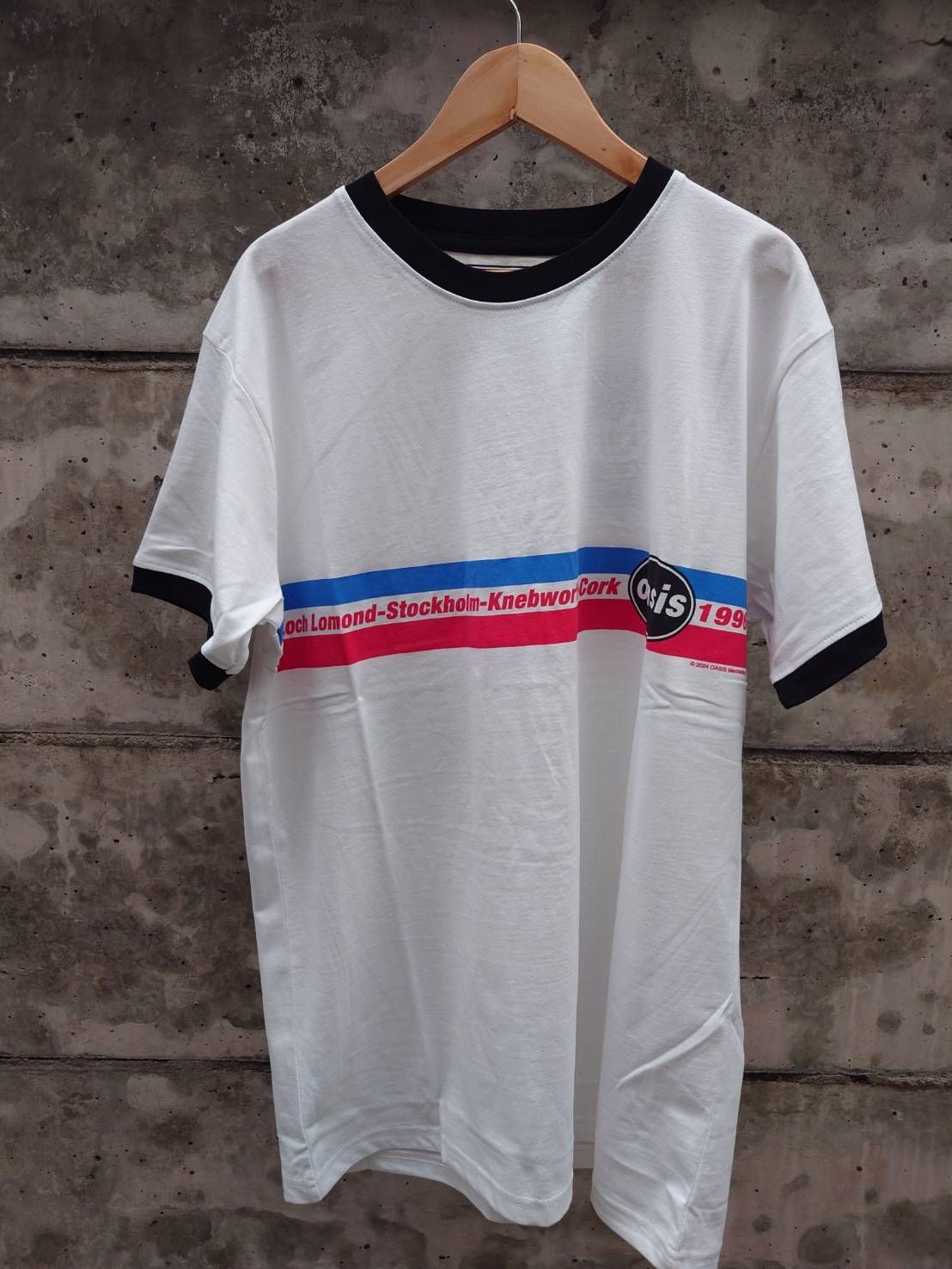 オアシス＿OASIS 新品オフィシャルTシャツ 1996 Tour Horizontal
