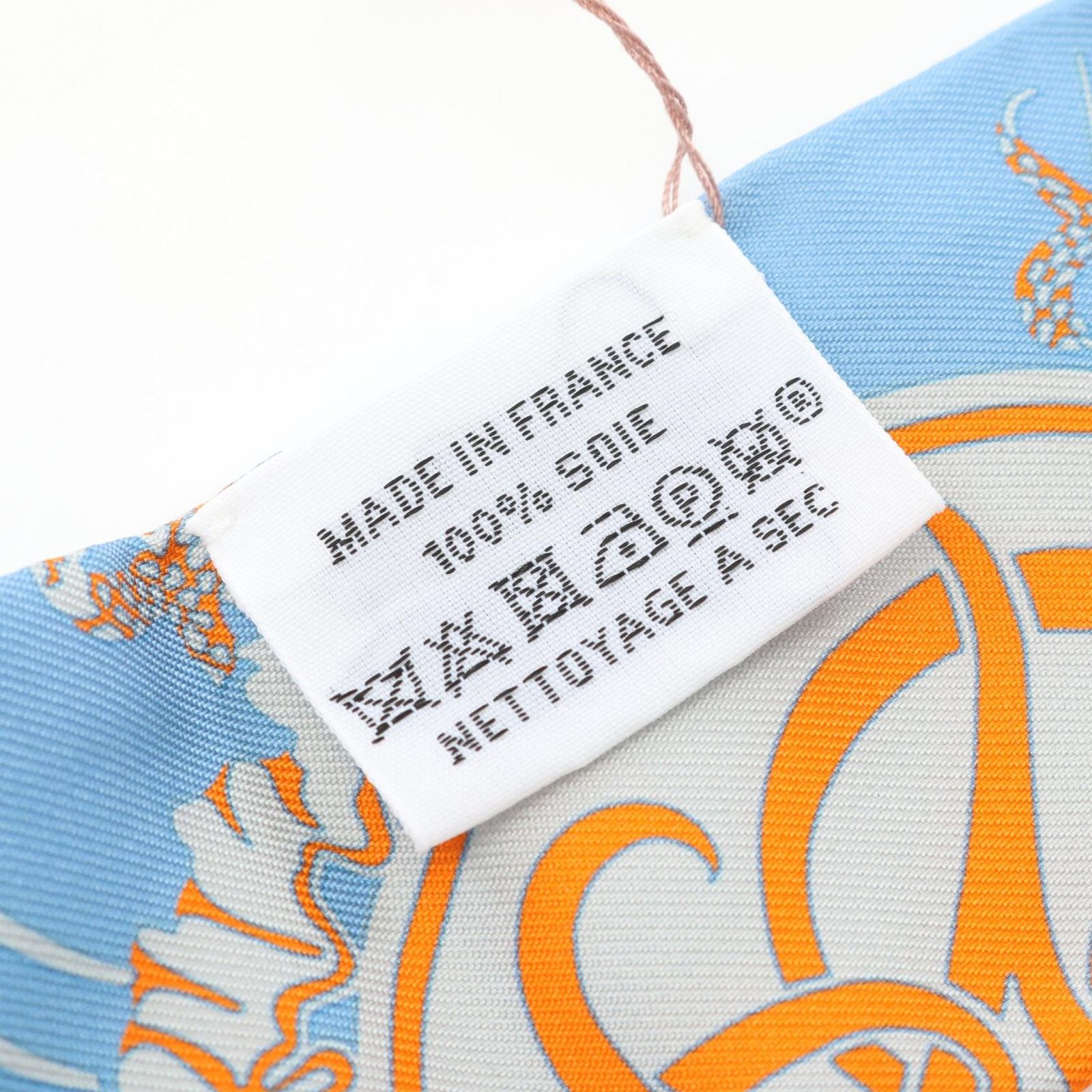 エルメス HERMES スカーフ ツイリー EX-LIBRIS シルク