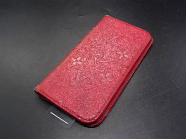 LOUIS VUITTON - (いちご)ルイ ヴィトン IPHONE X & XS・フォリオ LOUIS VUITTON ルイヴィトン M63588 モノグラムアンプラント