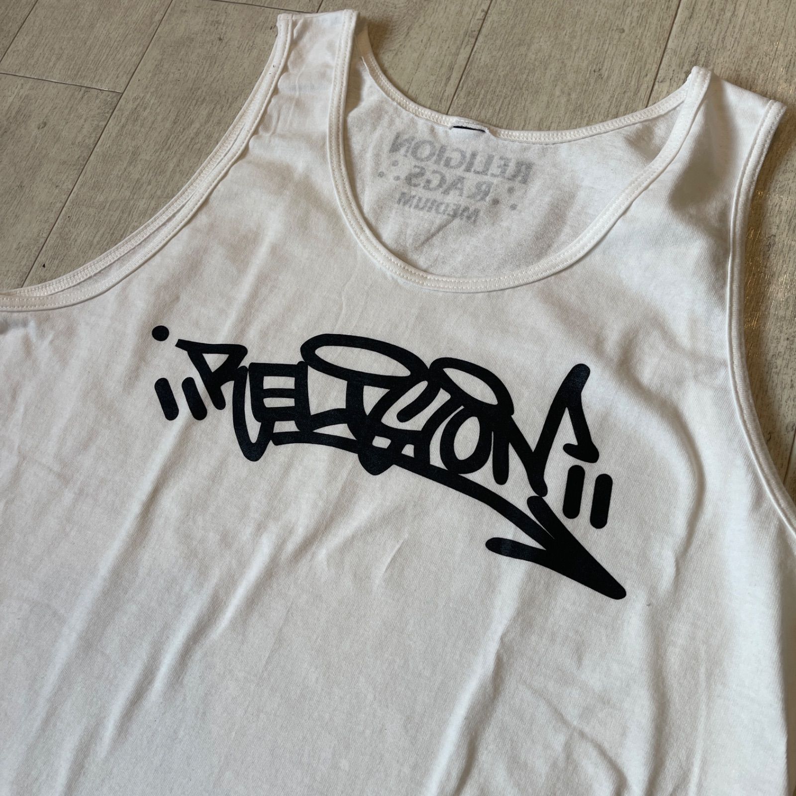 RELIGION RAGS タンクトップ ホワイト M - メルカリ