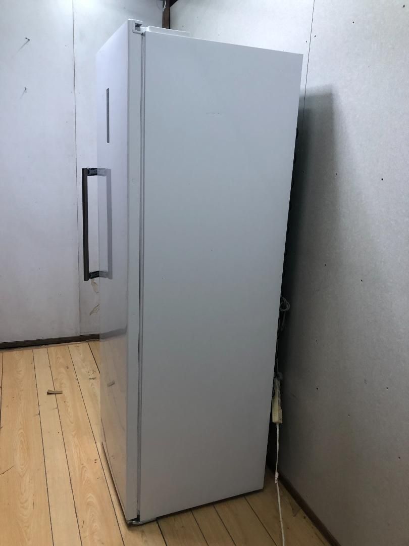 1ドア 冷凍庫 JF274HM01GR 定格内容積 274L 自動霜取り 霜取り不要 ファン式 家庭用 業務用 大容量 右開き ノンフロン フリーザー ストッカー 冷凍 スリム 冷凍食品 ストック キッチン家電 アラーム機能 250719-2 WWW_KANDAIZUMI_COM