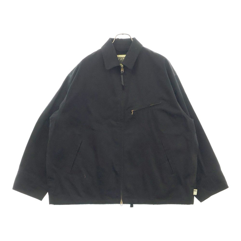 SSZ エスエスズィー 22SS AOT YOUTH JACKET 11-18-6487-139 コットンキャンバス ジップアップジャケット ブラック